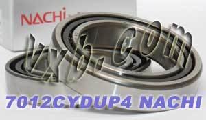 7012CYDUP4 Nachi Angular Contact Bearing 60x95x18 Abec-7 Bearing