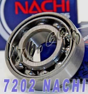 7202 Nachi Angular Contact Bearing C3 Japan 15x35x11 Bearing
