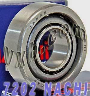 7202 Nachi Angular Contact Bearing C3 Japan 15x35x11 Bearing