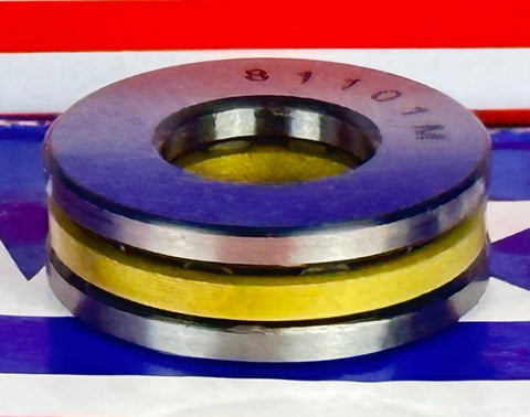 81101M Cylindrical Roller Thrust Bearing 12x26x9mm - Bronze Cage