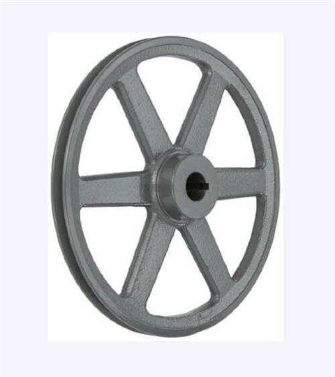 AK81 3/4" Bore OD 7.95" Cast Iron Pulley for V-belt size 3L, 4L OD 7.95" (8")
