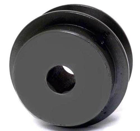 BK25 1/2 » Poulie solide à alésage - 2,5 » de diamètre extérieur pour courroies en V, tailles en fonte 4L, 5L