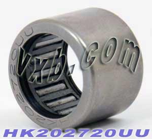 HK202720UU Roulement à aiguille 20x27x20mm