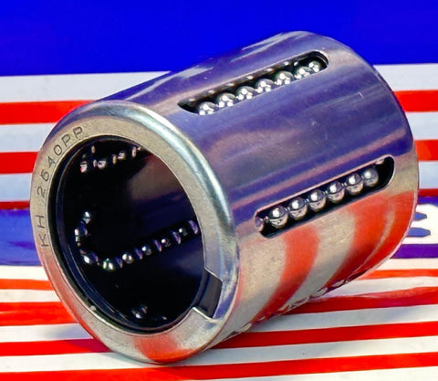 KH2540PP Silent Bushing étanche de 25 mm à billes de 25x35x40 mm à roulement linéaire