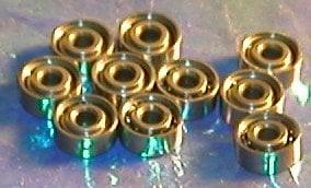 Roulement à billes miniature MR62 2 mm x 6 mm x 2,5 mm