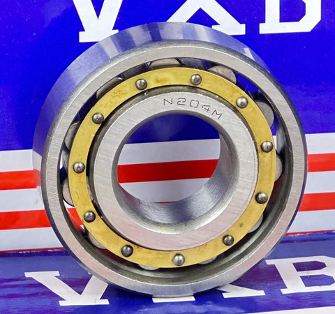 N204M Cylindrical Roller Bearing 20x47x14 Cylindrical Bearing