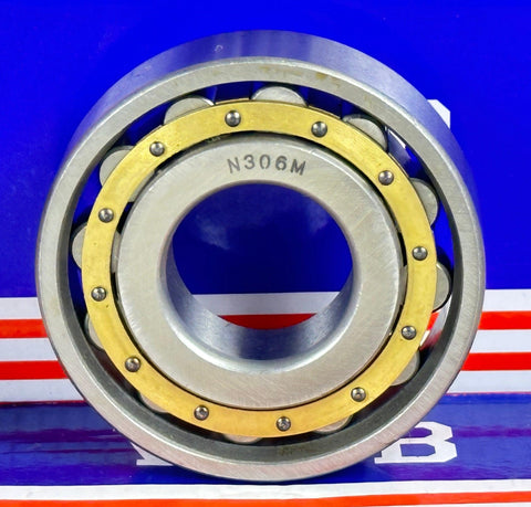 N306M Cylindrical Roller Bearing 30x72x19 Cylindrical Bearing