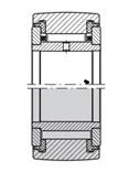 NART10UUR Roulement à aiguilles à rouleaux sur rail 10x30x15 mm