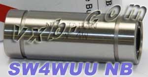 NB SW4WUU 1/4" Bagues à rotule double largeur linéaire
