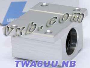 NB TWA6UU 3/8" Bloc de bague à rotule Mouvement linéaire