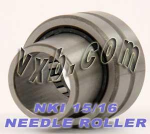 Palier à aiguilles NKI15/16 15x27x16mm - Modèle usiné