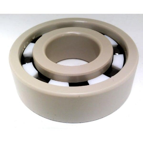 Roulement à billes 6203 PEEK - Billons en céramique Si₃N₄ - Cage PTFE - 17x40x12mm