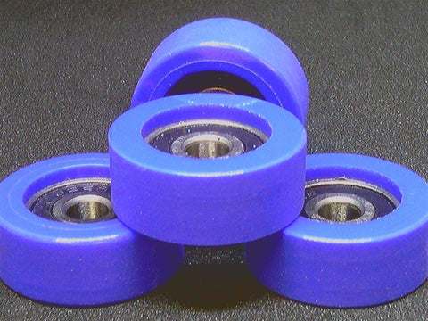 PU Rubber Covered Bearing 5x22x9mm - Sealed - Miniature
