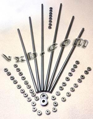 Roulements / Rods / arbres du kit de quincaillerie Reprap Mendel