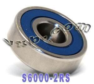 Palier en acier inoxydable 6000-2RS 10x26x8 scellé