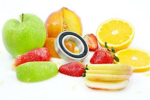 Roulement à billes en acier inoxydable de qualité alimentaire S6300-2RS