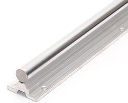 SBR20-4000 mm Arbre de rail linéaire entièrement supporté de 20 mm