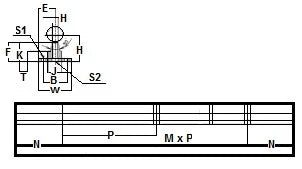 WA20-24PD NB Stainless Steel Shaft 24 inch Length Linear Motion