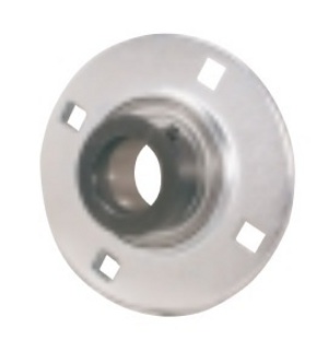 FHPFFZ211-32 Flange Pressed Steel 4 Bolt Ball Bearing:2" Inch inner diameter: Ball Bearing